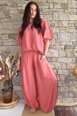 Randles Puff Sleeve Blouse Rhubarb Rose